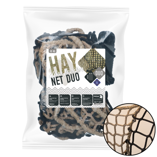 Hay Slowfeeder net 10 kg (5 mm dik, maaswijdte 60/45 mm)