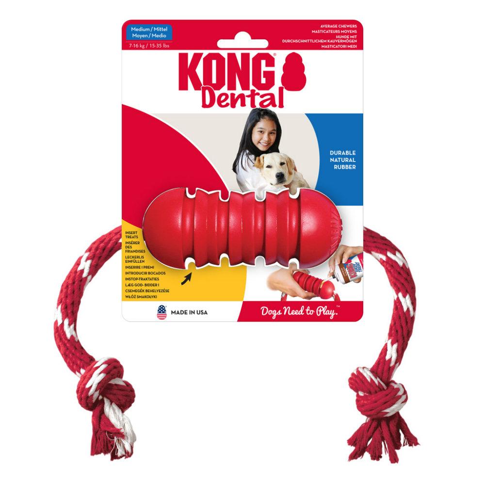 KONG Dental w/Rope Md EU