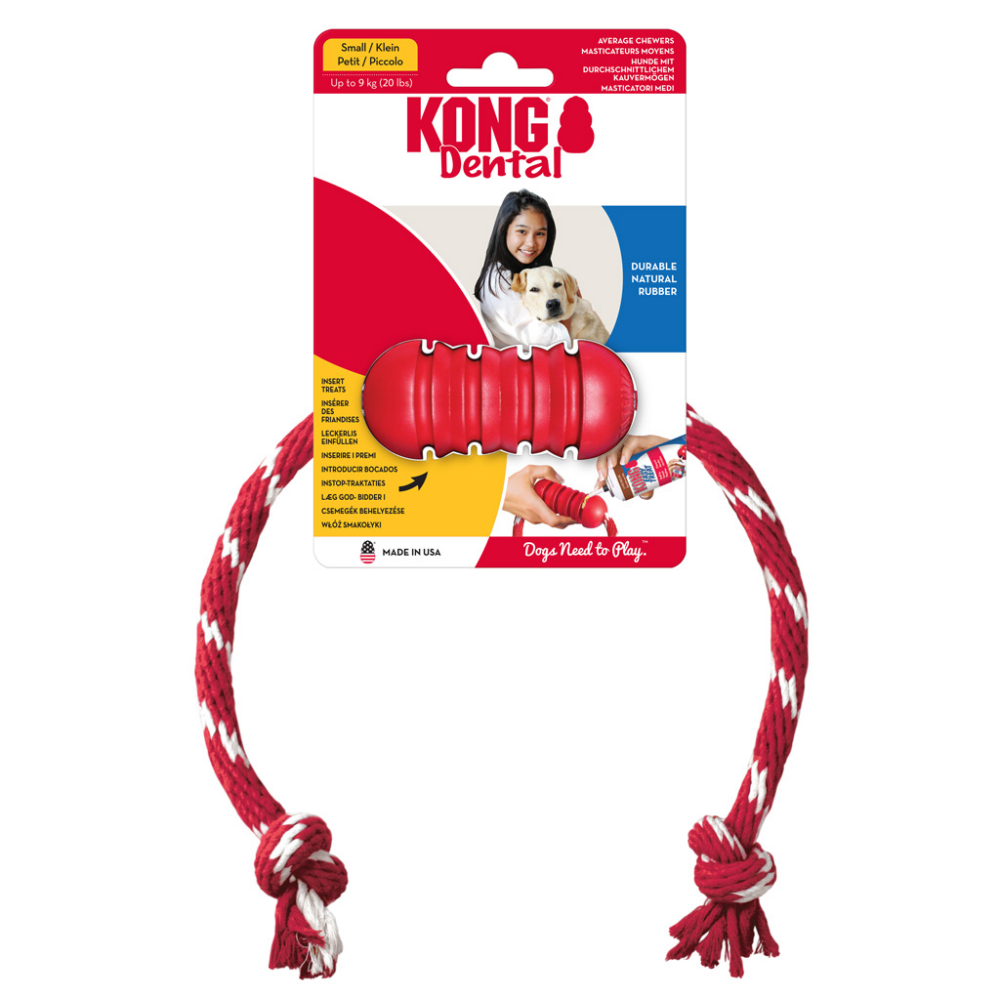 KONG Dental w/Rope Sm EU