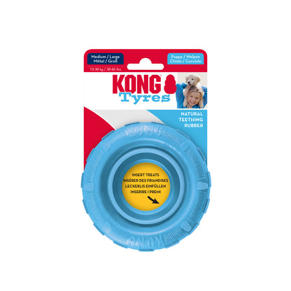 Kong Puppy Traxx S 8,8 cm x 3,1 cm Blauw of Roze