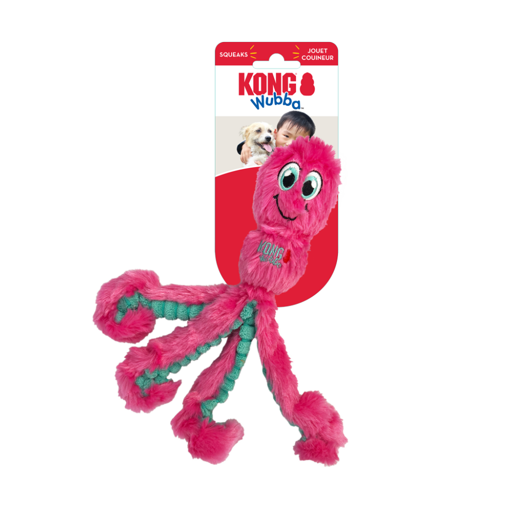 KONG WubbaOctopus Assorted Sm