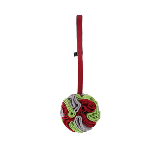 Minus One Fleece Dog Tug Toy - Fleece Tug Ball