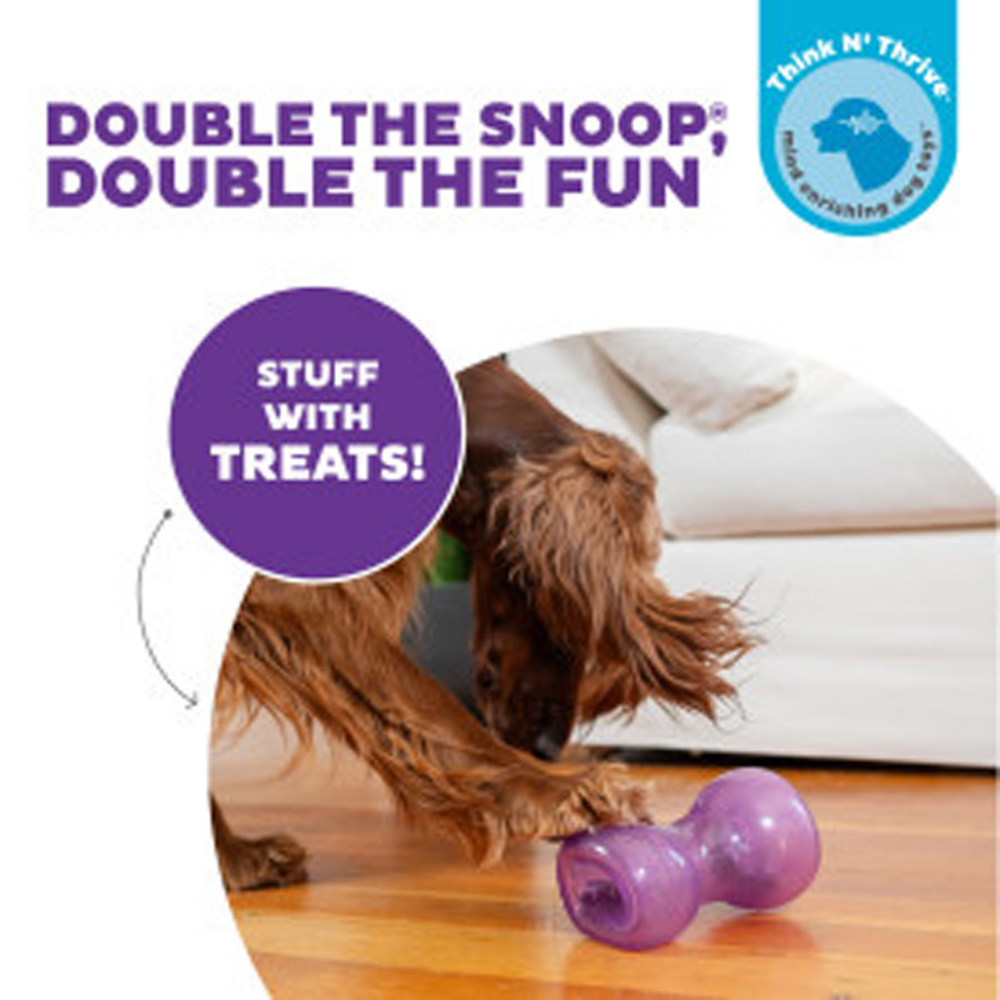 Outward Hound Double Snoop Purple Planet Dog