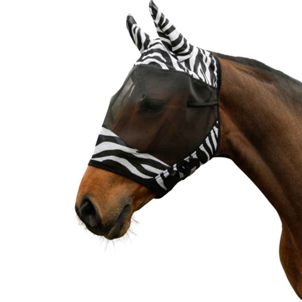 Vliegenmasker Zebra Pony