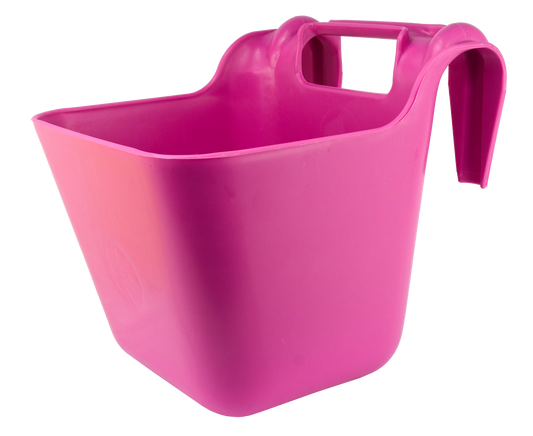 Voerbak met ophangbeugel roze 13,5 l KS