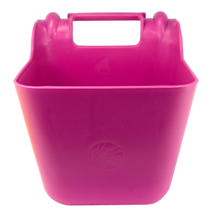 Voerbak met ophangbeugel roze 13,5 l KS