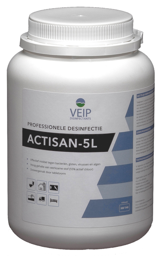 Chloortabletten Actisan 5L (300 st)