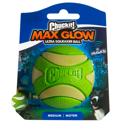 Chuckit Max Glow Ultra Squeaker