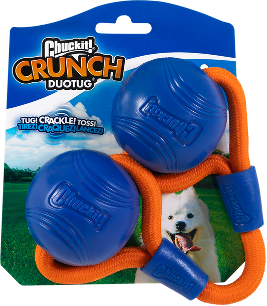 Chuckit Crunch ball md duo tug