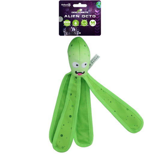 Dog Comets Alien Octo Green M