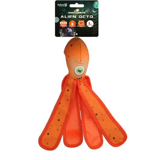 Dog Comets Alien Octo Orange L