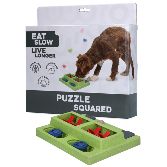 Eat Slow Live Longer Puzzle Squared