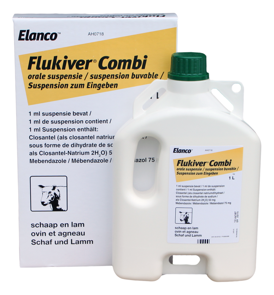 Flukiver Combi 50 mg/ml + 75 mg/ml REG NL URA