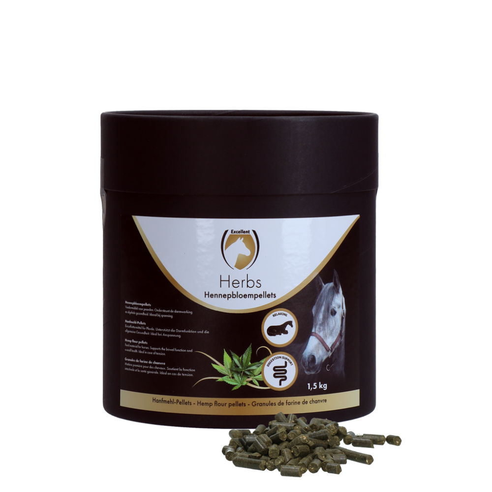 Excellent Herbs Hennepbloem pellets