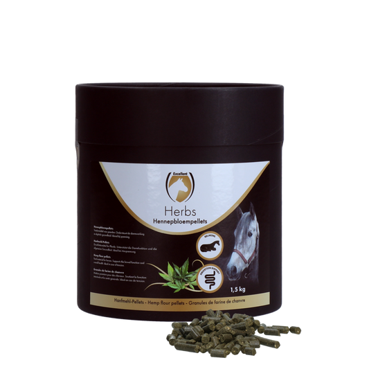 Excellent Herbs Hennepbloem pellets