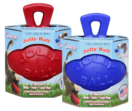 Jolly Ball 20cm rood Paard en Hond