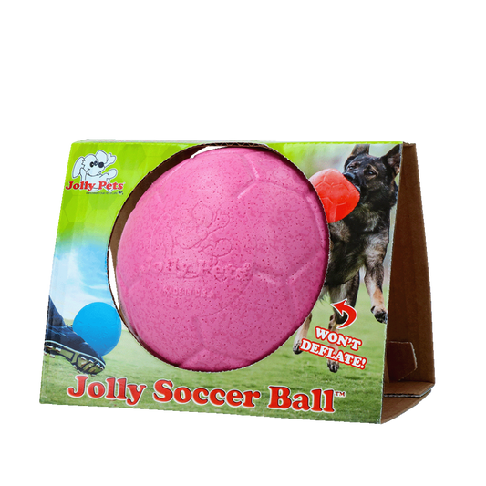 Jolly Soccer Ball 15cm Roze