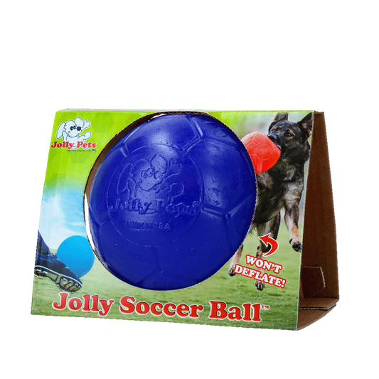 Jolly Soccer Ball 15cm Blauw