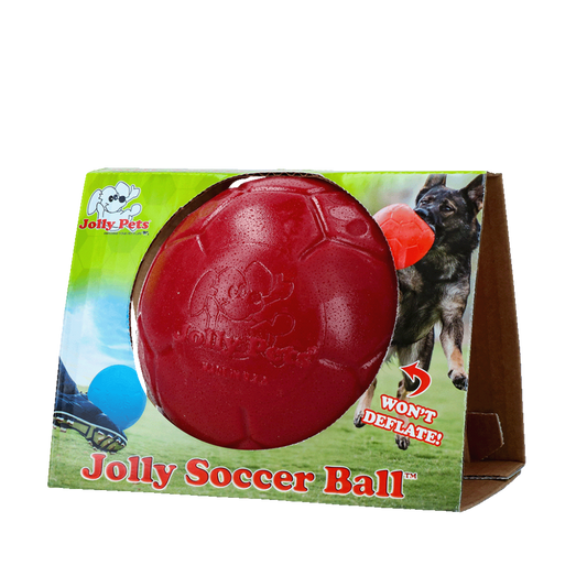 Jolly Soccer Ball 15cm Rood