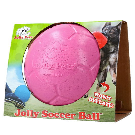 Jolly Soccer Ball 20cm Roze