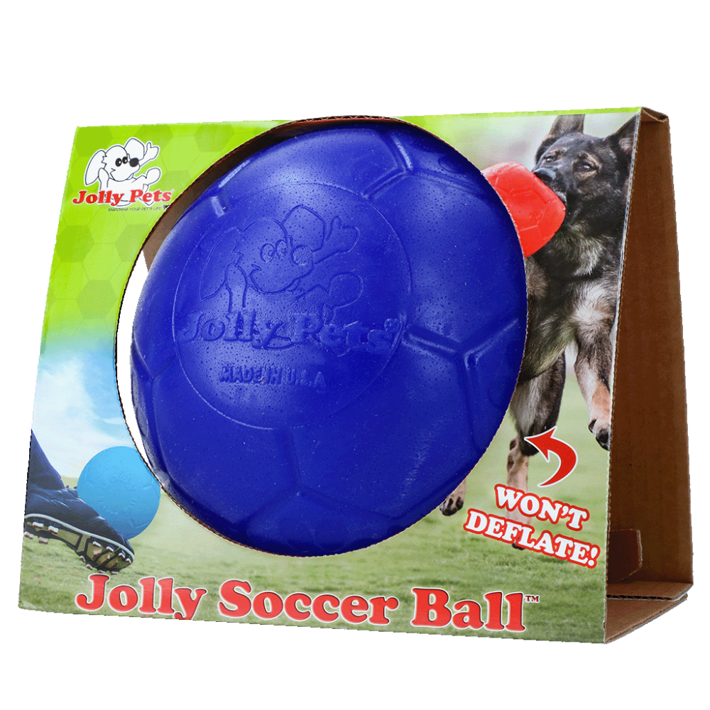 Jolly Soccer Ball 20cm Blauw