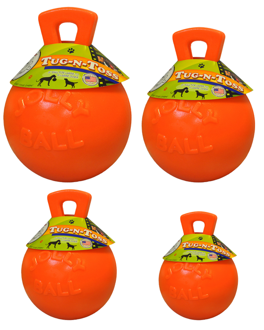 Jolly Tug-n-Toss 15 cm Oranje (Vanillegeur)