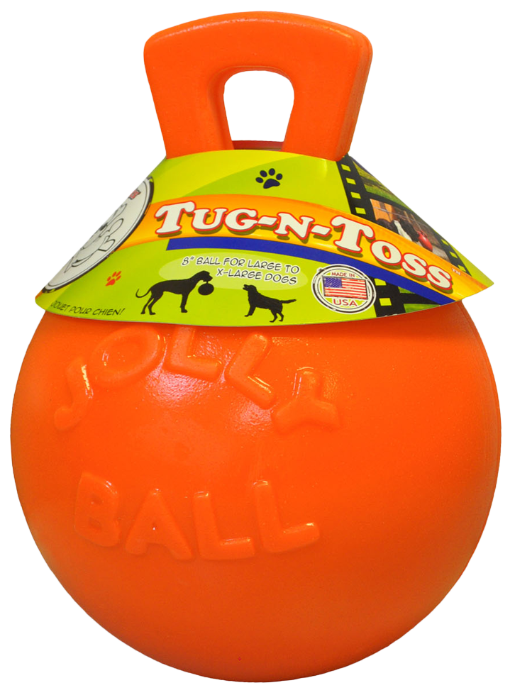 Jolly Tug-n-Toss 15 cm Oranje (Vanillegeur)