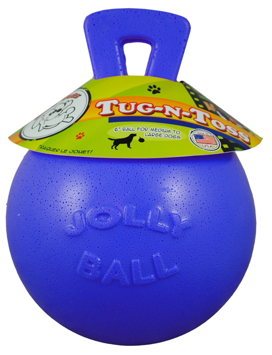 Jolly Tug-n-Toss 15 cm Blauw