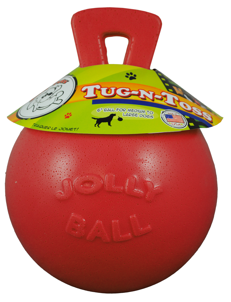 Jolly Tug-n-Toss 20 cm Rood