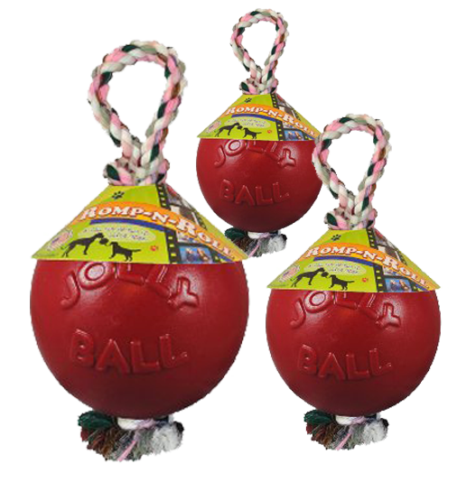 Jolly Ball Romp-n-Roll 10 cm Rood