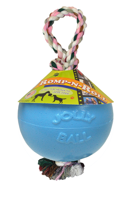 Jolly Ball Romp-n-Roll 10 cm Baby Blauw (Bosbessengeur)