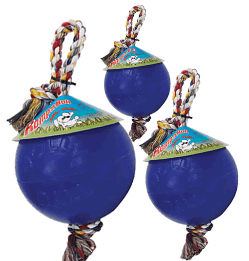 Jolly Ball Romp-n-Roll 10 cm Blauw