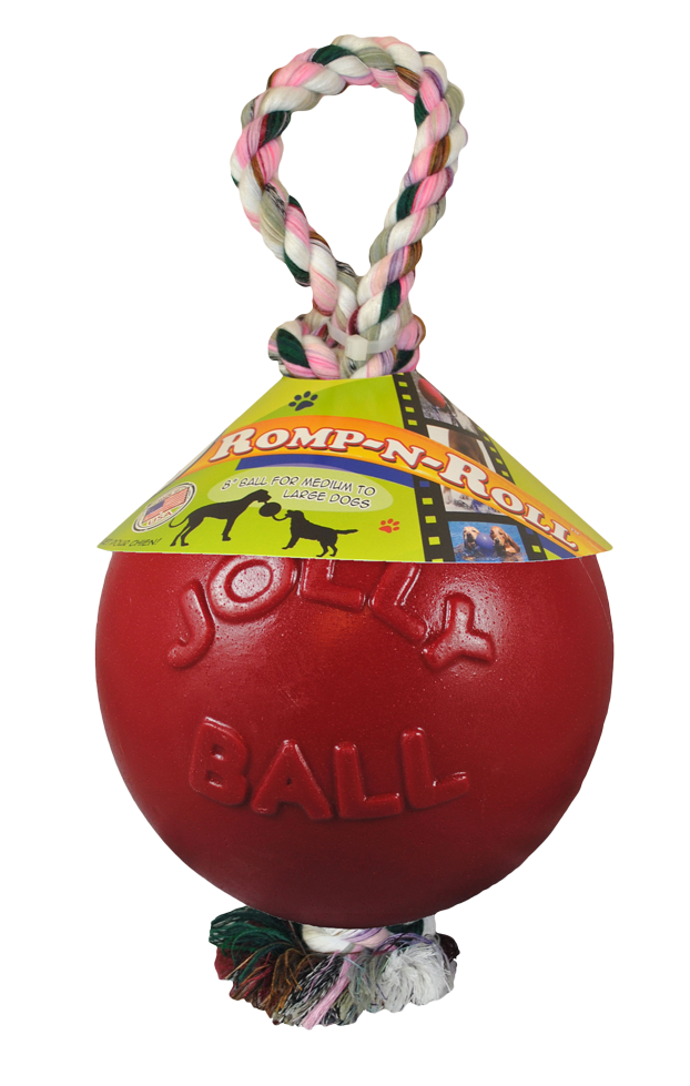Jolly Ball Romp-n-Roll 15cm Rood