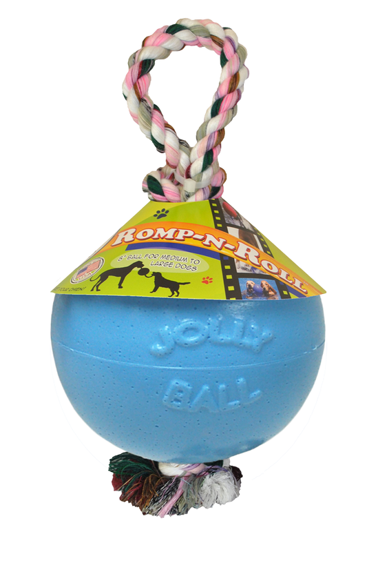 Jolly Ball Romp-n-Roll 15cm Baby Blauw (Bosbessengeur)