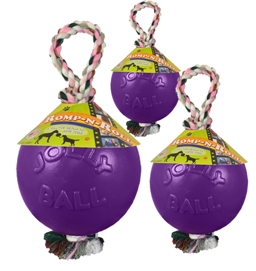 Jolly Ball Romp-n-Roll 15cm Paars