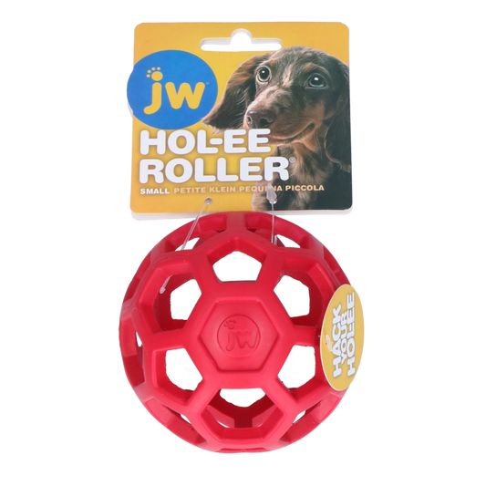 JW HOL-EE ROLLER S 9 cm Red