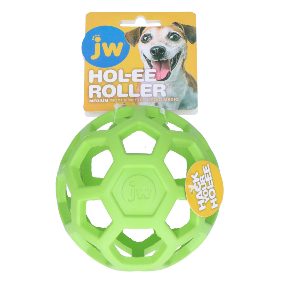 JW HOL-EE ROLLER M 11,5 cm Green