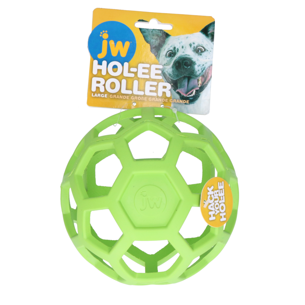 JW HOL-EE ROLLER L 15 cm Green