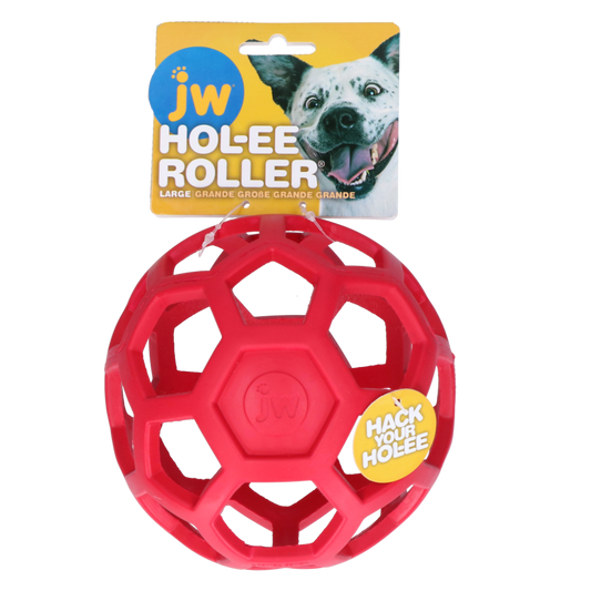 JW HOL-EE ROLLER L 15 cm Red