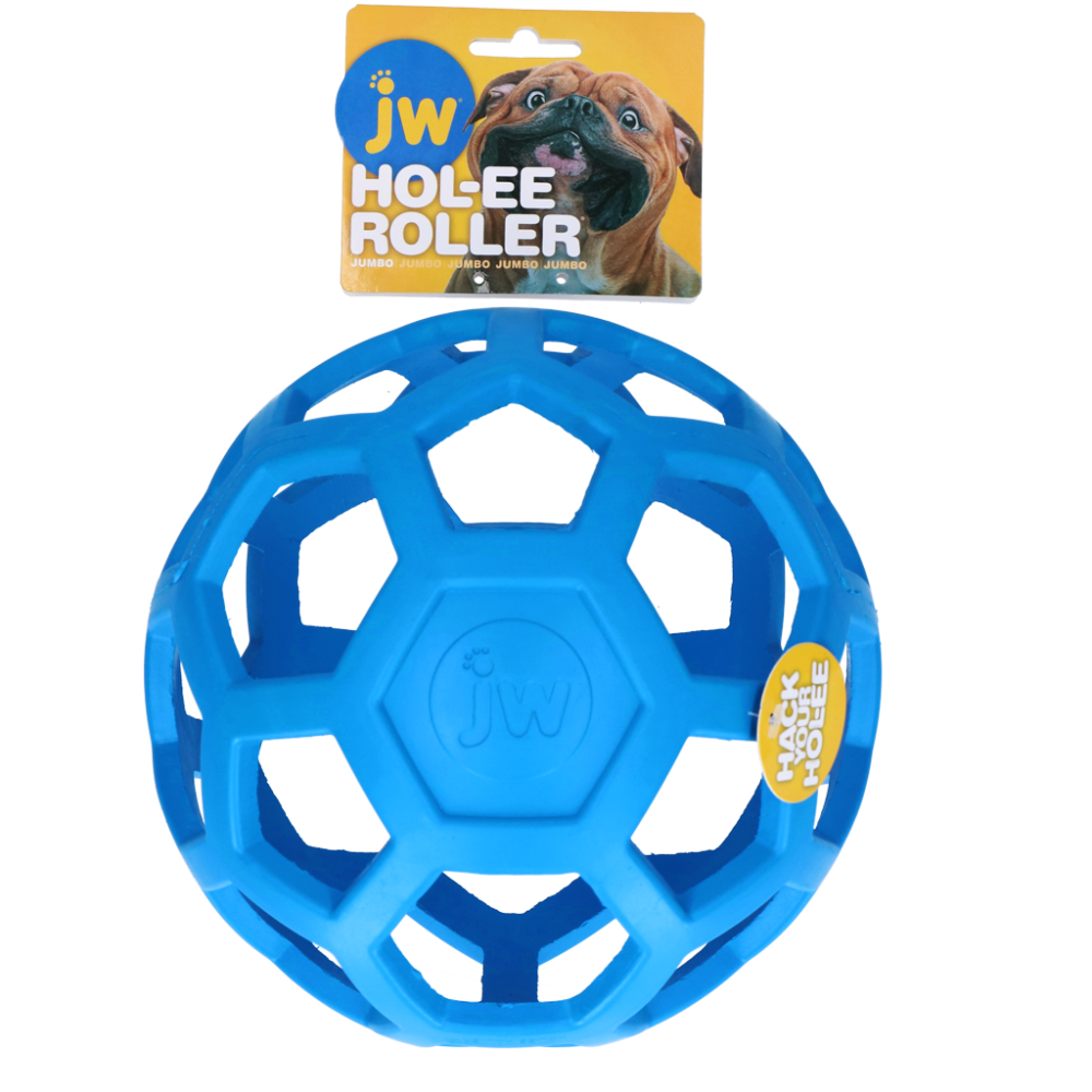 JW HOL-EE ROLLER Jumbo 19 cm Blue