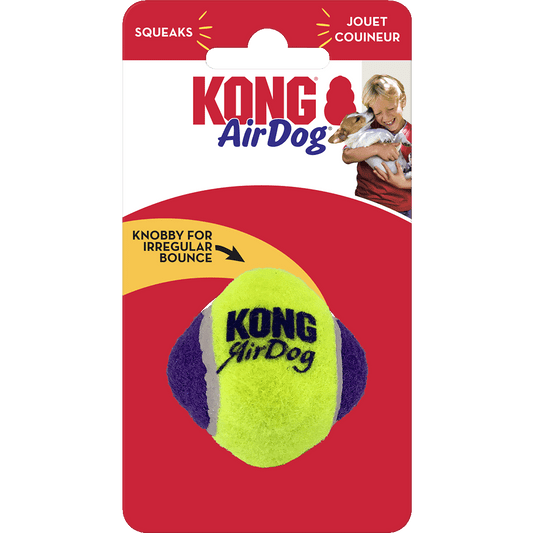 KONG AirDog Squeaker Knobby Ball XS/Sm