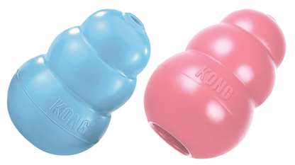 KONG Puppy M 8,6 cm Blauw of Roze