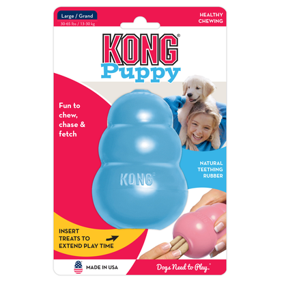 KONG Puppy M 8,6 cm Blauw of Roze