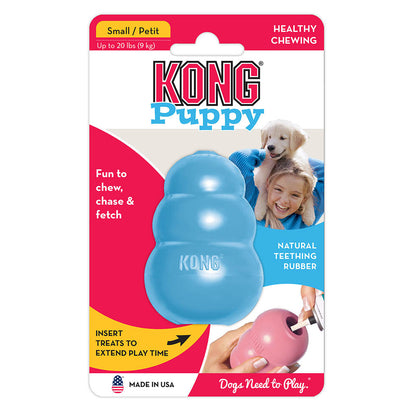 KONG Puppy M 8,6 cm Blauw of Roze