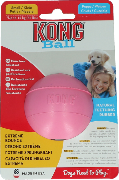 KONG Puppy Ball w/Hole Small