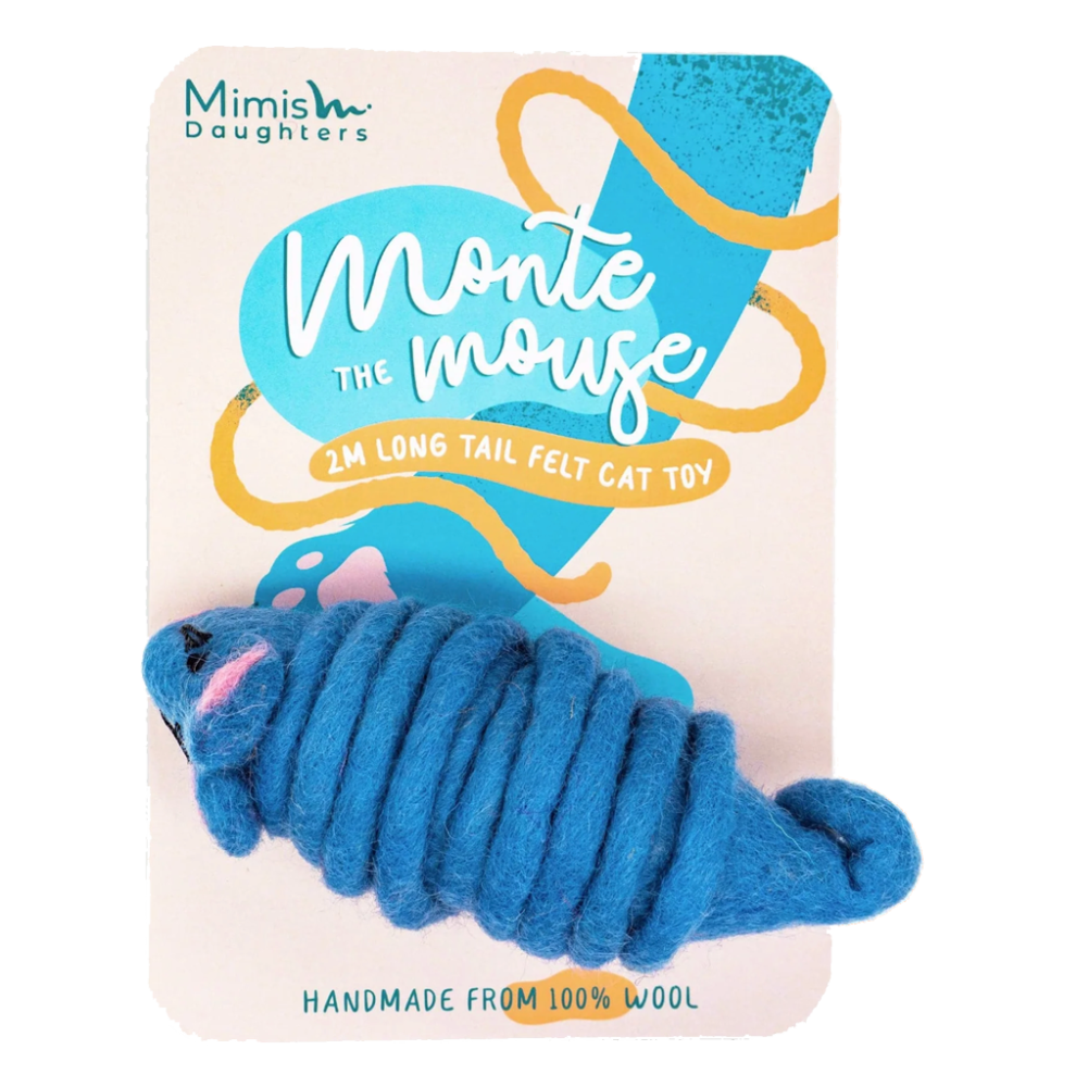 Mimis Daughters Monte the Mouse Light blue