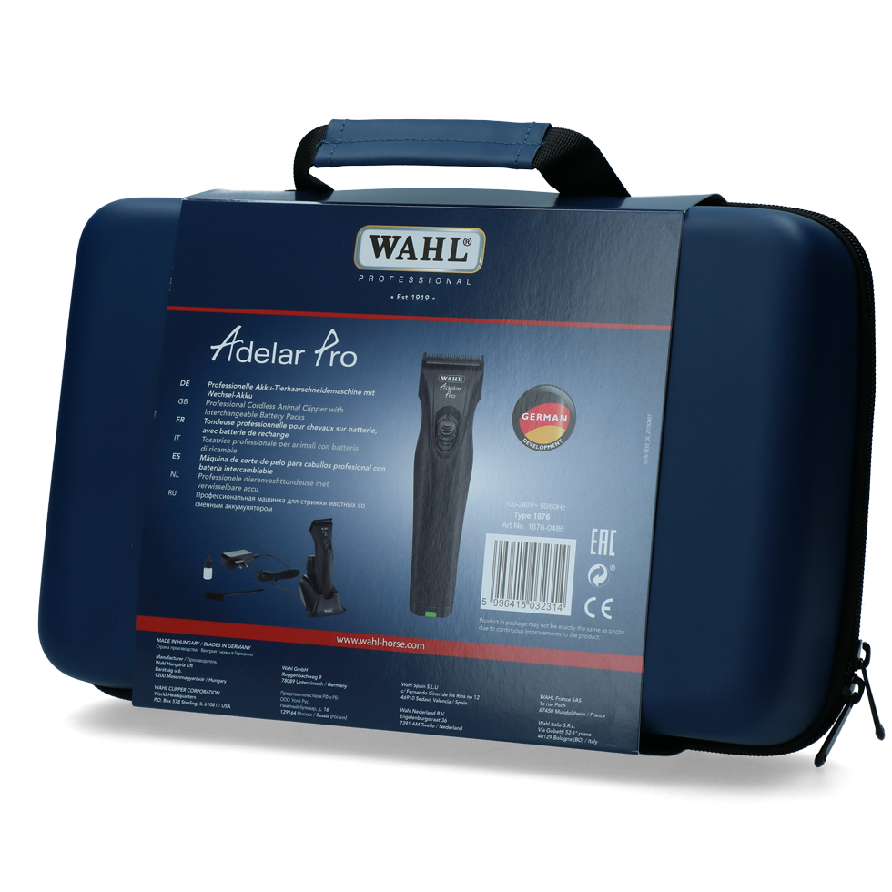 Wahl Adelar Pro Diamond blade ACCU tondeuse paard