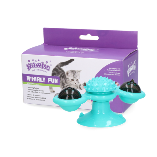 Pawise Twirly Whirly Cat Toy