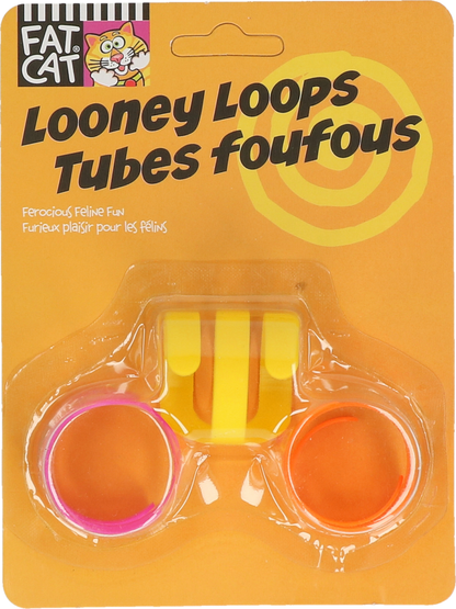 FatCat Looney Loops Tubes Foufous (multicolor) 3st