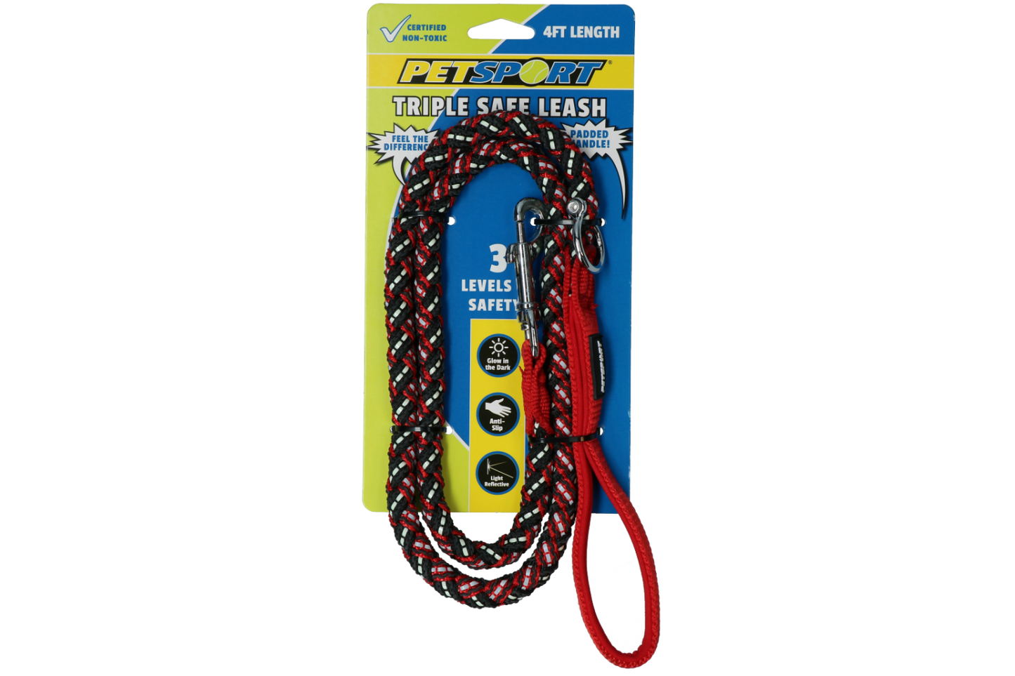 Triple Safe 4ft Leash Rood